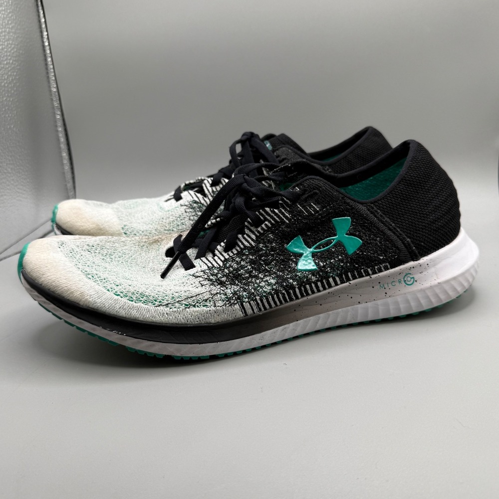Under Armour Threadborne Blur Running Shoes Men's 12.5 Teal Lightweight